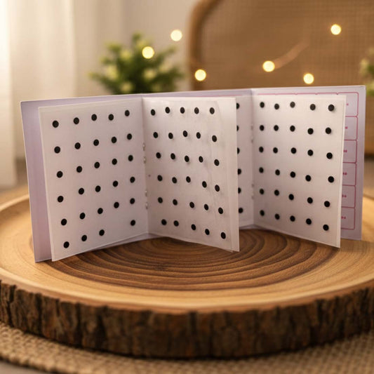 Black Color Bindi Book For Women & Girls- Total Pieces- 1440 (BND125BLK)