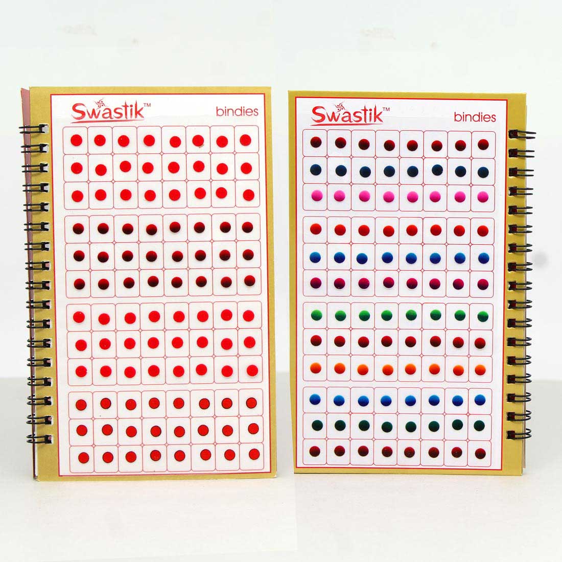 Assorted Color Multicolor Velvet Bindi Book For Women & Girls- Total Pieces- 960