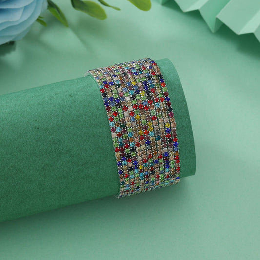 Mehrfarbiges Mode-Armband Trendy Stilvoll Täglich Tragbar Elegante Schmuckkollektion