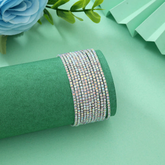 Regenbogenfarbenes Mode-Armband Lebendig Stilvoll Trendig Alltagsschmuck Design