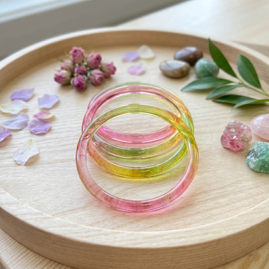 Assorted Color 8 Set Of Glass Bangle 32 Pieces Churi Mix Size (2.2, 2.4, 2.6, 2.8, 2.10) (FNFB211CMB)