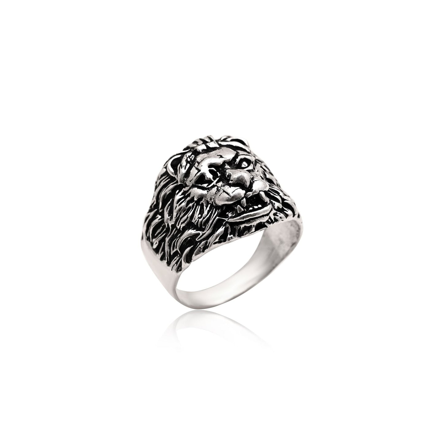 Ethnic Silver Color Oxidised Rings For Bohemian And Indo-Western Wear