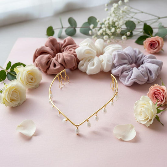 Weiß Elegant Haarkrone Braut Prinzessin Stil Mode Haar-Accessoire