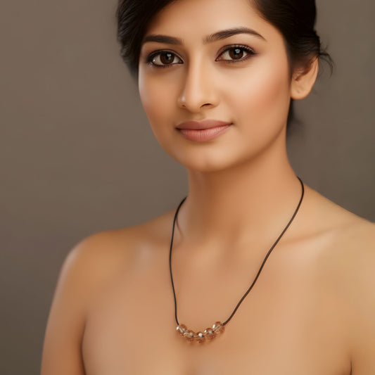 Chic Brown Color Fashion Necklace With Antique Look Perfect For Daily Wear