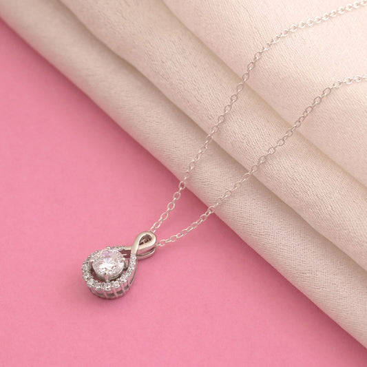 Silver Color 925 Silver Pendant (OMP105SLV)