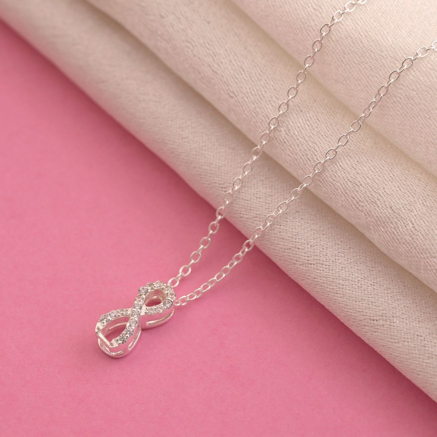 Silver Color 925 Silver Pendant (OMP118SLV)