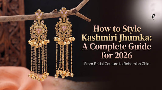 How to Wear Kashmiri Jhumka - Femnari