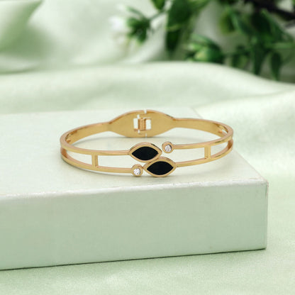 Goldfarbenes American Diamond Armband, Anlaufschutz, ideal für Geschenke und besondere Anlässe