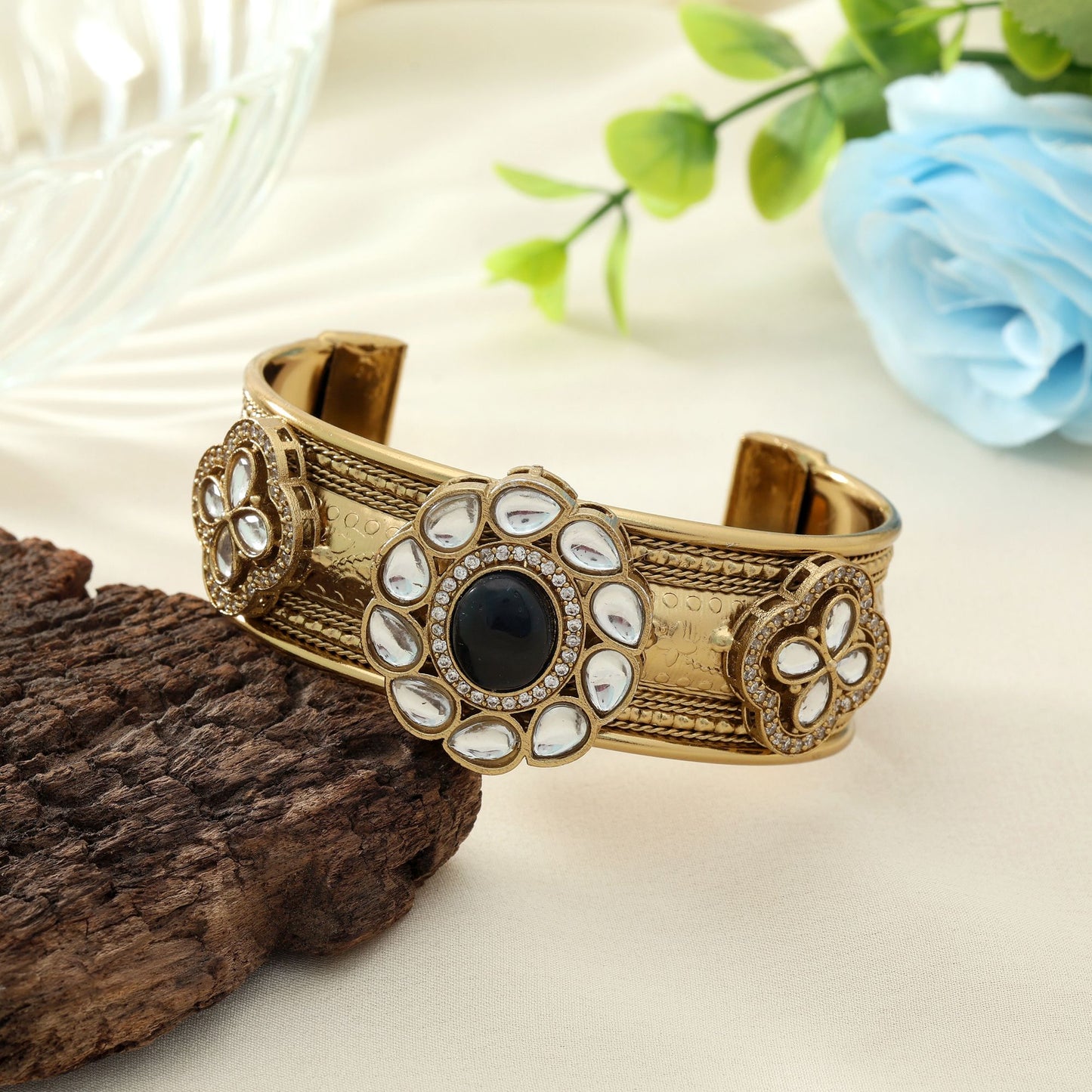 Blaues American-Diamond-Armband Klassisch Elegant Alltagsschmuck Kollektion