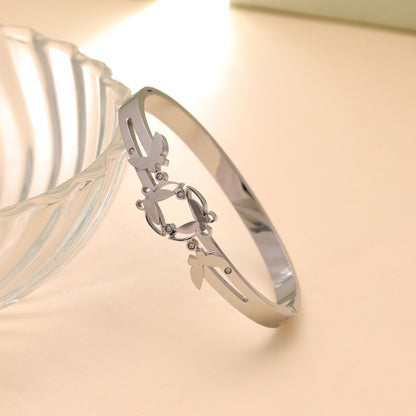 Silver Color Anti Tarnish Bracelet with Elegant Everyday Fashion Appeal