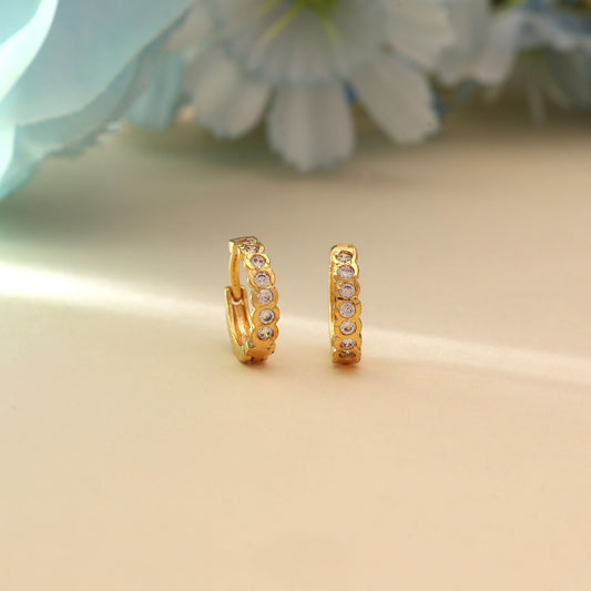 Gold Color Antique Earrings Traditional Ethnic Jewelry Elegant Vintage Style Earrings For Women