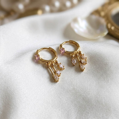 Gold Color Antique Earrings Classic Heritage Inspired Traditional Jewelry For Festive Wear
