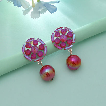 Rani Color Antik-Ohrringe Elegante, traditionelle Schmuckstücke mit antikem Finish