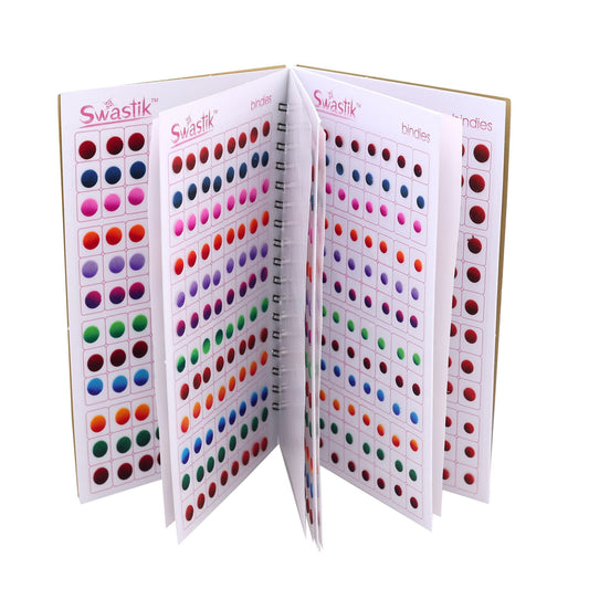 Assorted Color Bindi Book For Women & Girls- Total Pieces- 960 (BND106MLT)