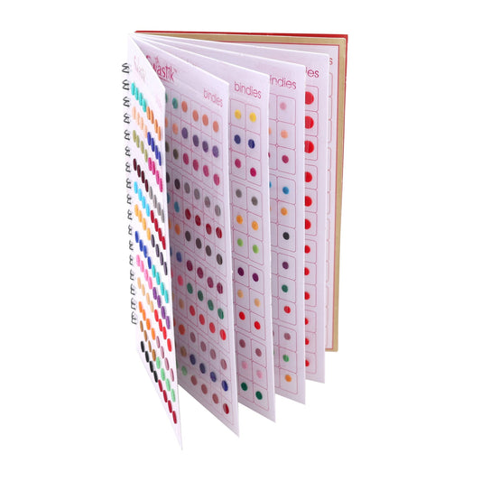 Assorted Color Plain Small Bindi Book For Women & Girls- Total Pieces- 576 (BND112MLT)