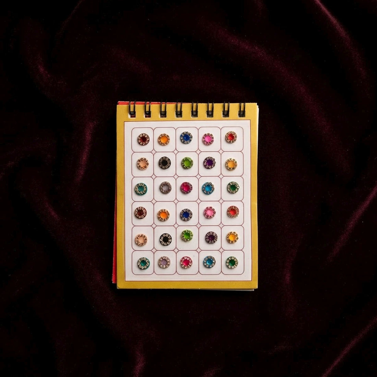 Multi Color Traditional Bindi Book Collection For Women And Girls