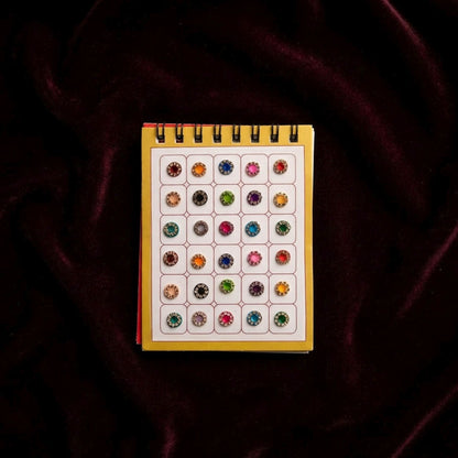 Multi Color Traditional Bindi Book Collection For Women And Girls
