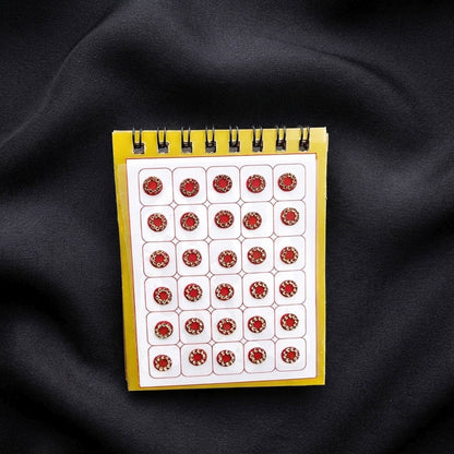 Multi Color Traditional Bindi Book Collection For Women And Girls