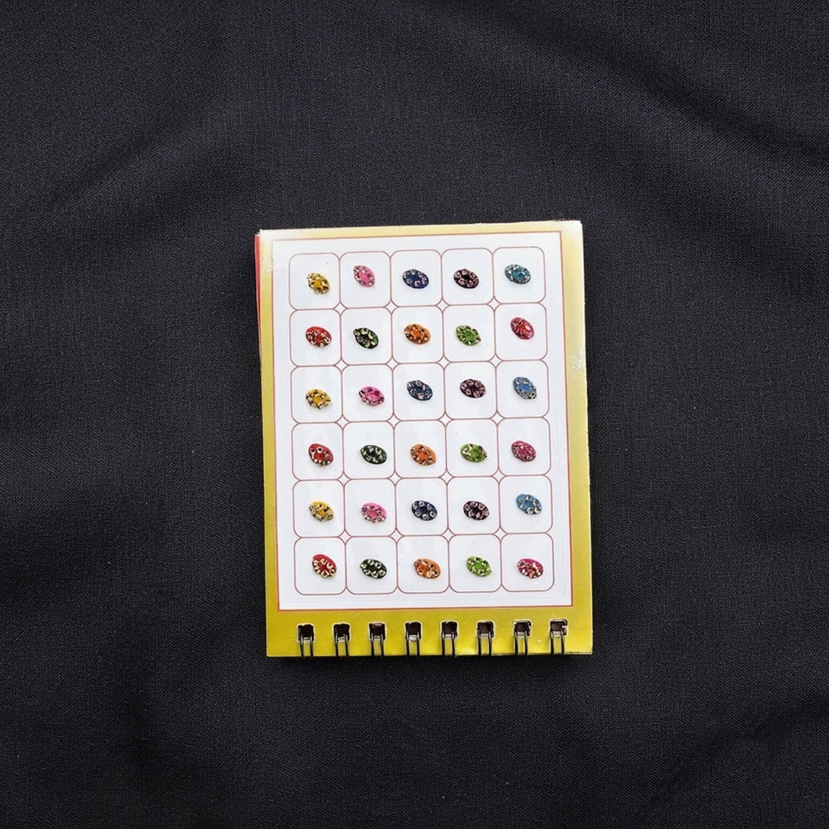 Multi Color Designer Bindi Book Collection For Women And Girls