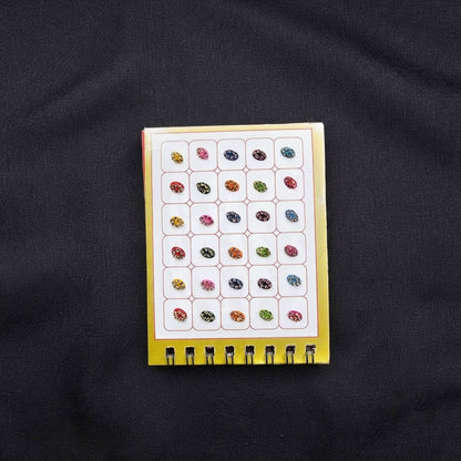 Multi Color Designer Bindi Book Collection For Women And Girls