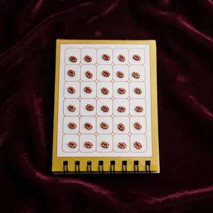 Multi Color Designer Bindi Book Collection For Women And Girls
