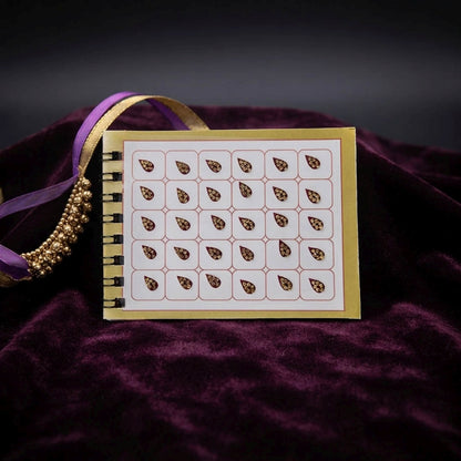 Multi Color Beautiful Bindi Book Collection For Women And Girls Stylish Traditional Fashion Designs