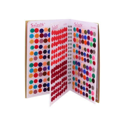 Assorted Color Bindi Book For Women & Girls- Total Pieces- 576 (BND264CMB)