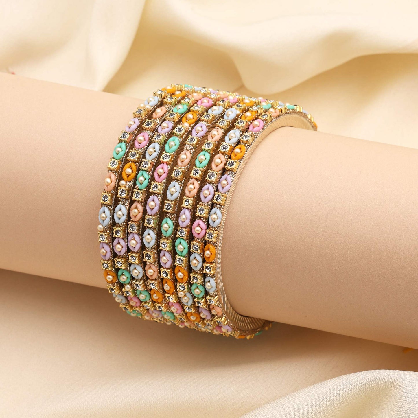 Multi Color 1 Set Of Fashion Bangle