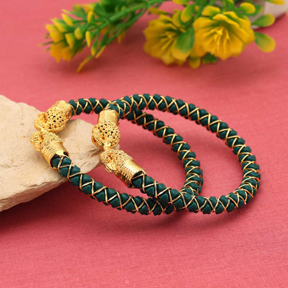 Gorgeous Green Color Ethnic Festival Wear Women’S Fashion Bangle