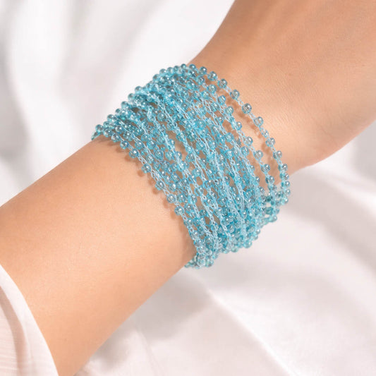 Firozi-farbenes Mode-Armband Einzigartiger, stilvoller, trendiger Handgelenkschmuck