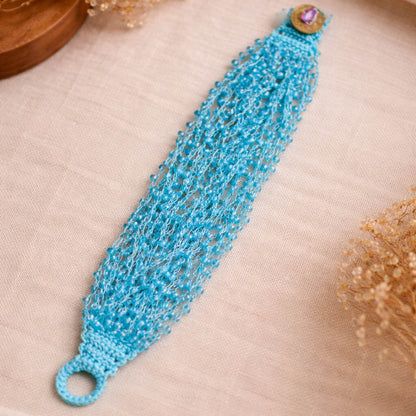 Firozi-farbenes Mode-Armband Einzigartiger, stilvoller, trendiger Handgelenkschmuck