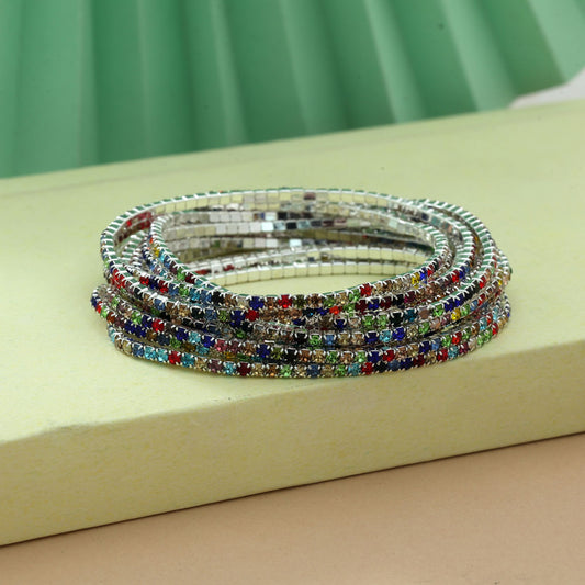 Mehrfarbiges Mode-Armband Trendy Stilvoll Täglich Tragbar Elegante Schmuckkollektion