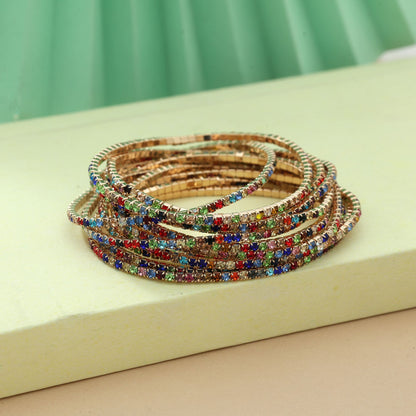 Multi Color Fashion Bracelet Chic Modern Party Wear Designer Jewelry Collection