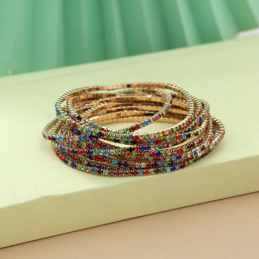 Mehrfarbiges Mode-Armband Schicker moderner Partyschmuck Designer-Schmuckkollektion
