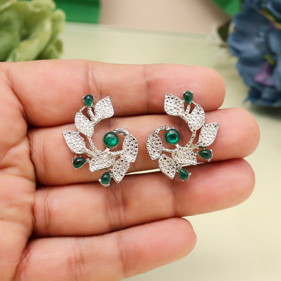 Vibrant Assorted Color Set Of 10 Chic Fashion Earrings For Women