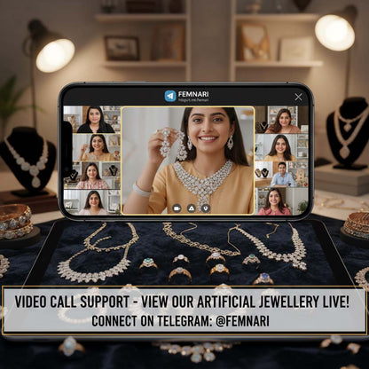 Blue Color Hasli Meenakari Necklace Set With Artistic Festive Styling