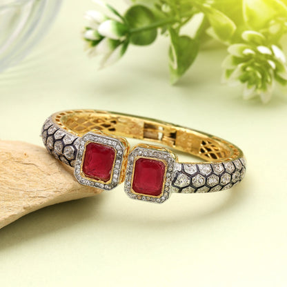 Rani Color Openable American Diamond Bracelet