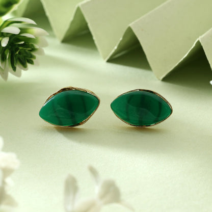 Classic Green Color Amrapali Earrings With Ethnic Tribal Inspired Handwork