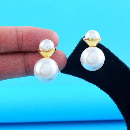 Graceful Gold Color Anti Tarnish Earrings Crafted for Brides, Weddings, and Festive Celebrations