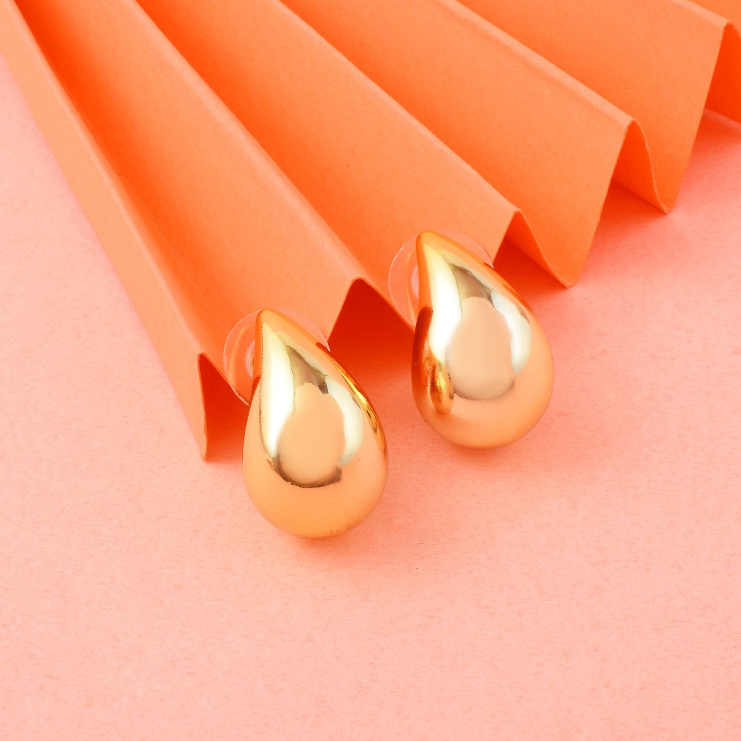 Beautiful Gold Color Anti Tarnish Earrings Designed for Elegant Indian Cultural Jewelry Occasions