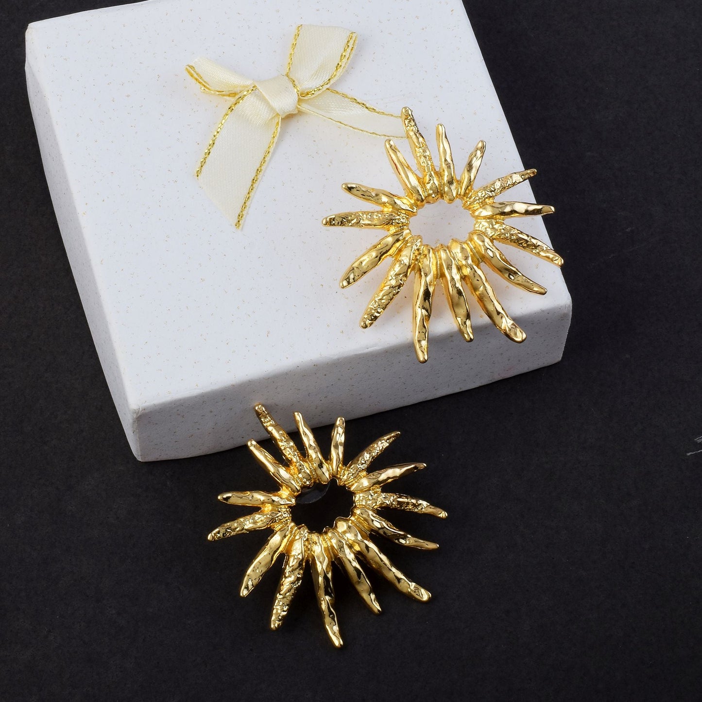 Exclusive Gold Color Anti Tarnish Earrings Designed for Women’s Party, Bridal, and Festival Jewelry