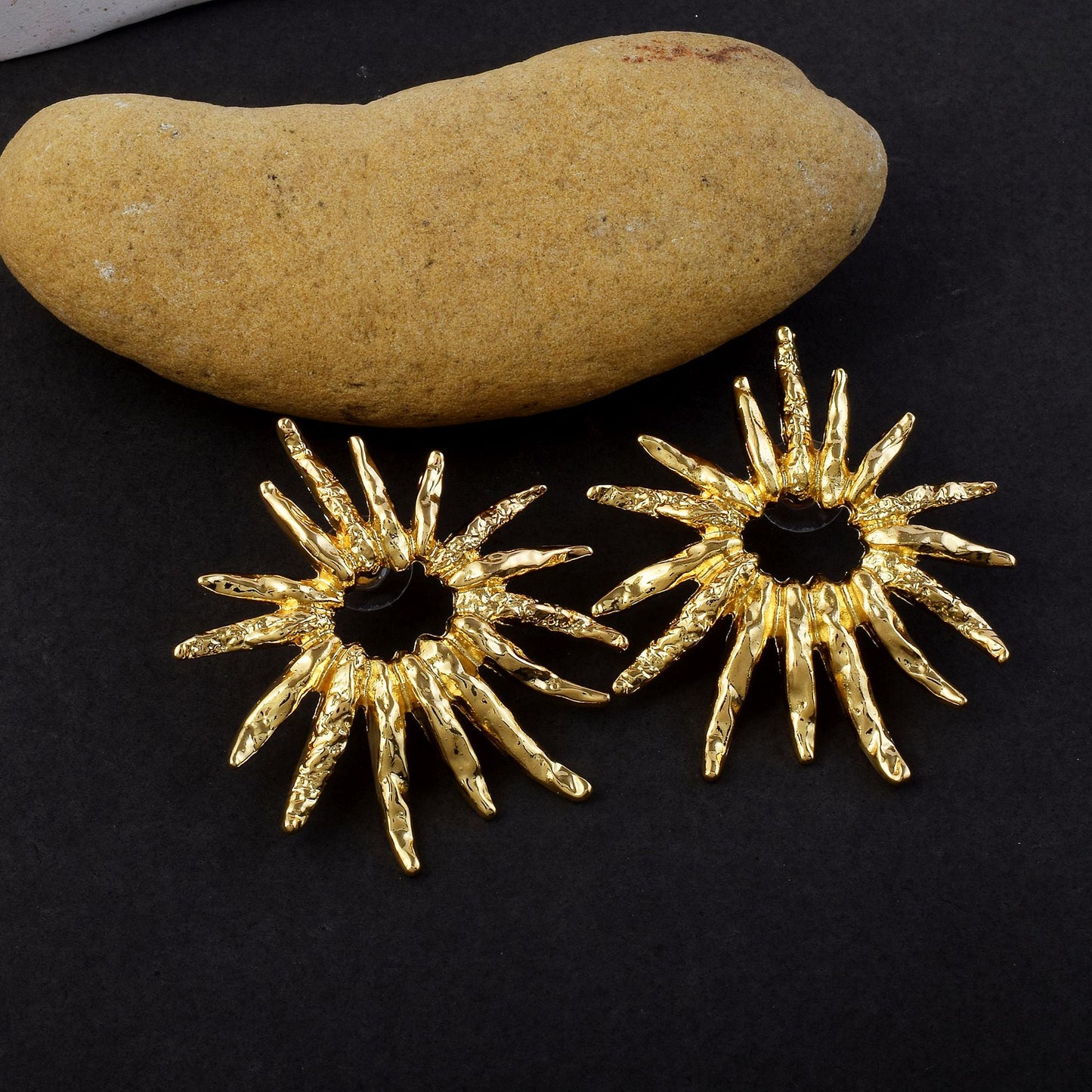 Exclusive Gold Color Anti Tarnish Earrings Designed for Women’s Party, Bridal, and Festival Jewelry