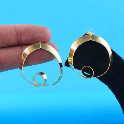 Royal Gold Color Anti Tarnish Earrings Crafted for Weddings, Engagements, and Cultural Celebrations