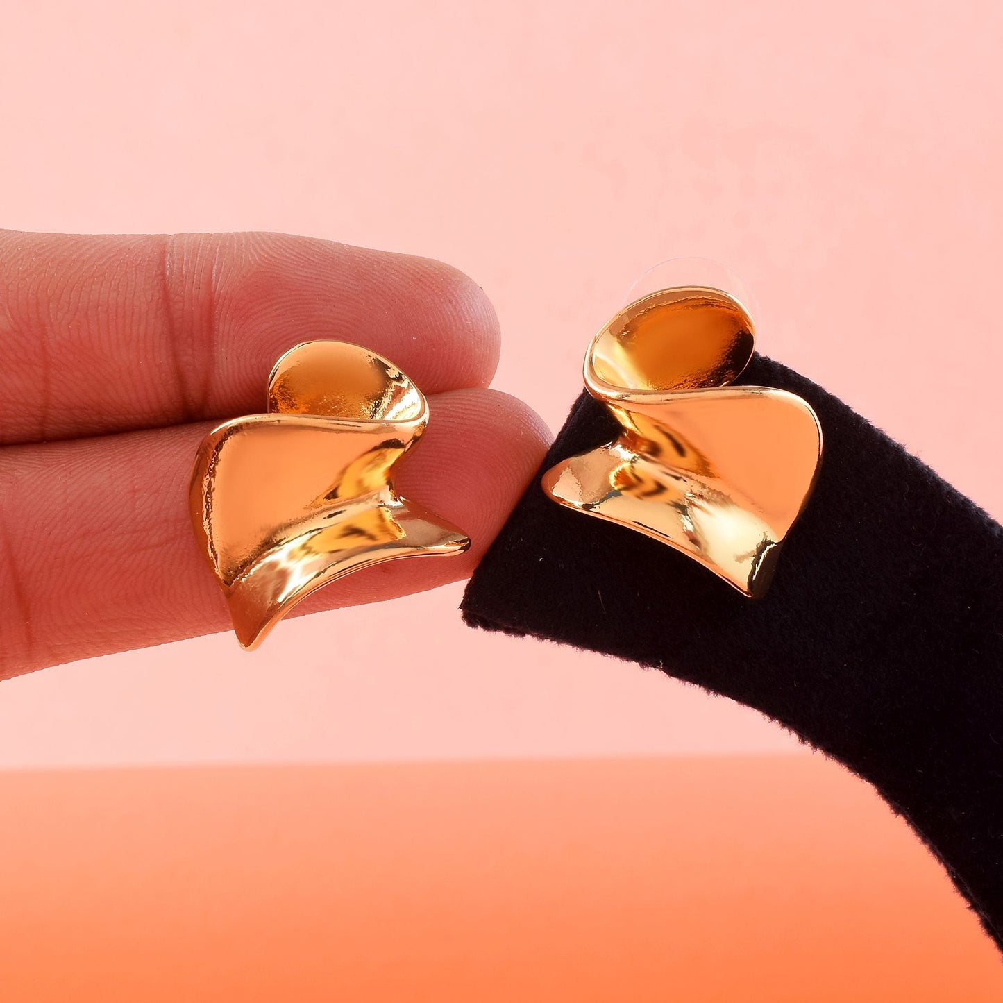 Beautiful Gold Color Anti Tarnish Earrings Perfect for Elegant Traditional and Daily Wear Jewelry