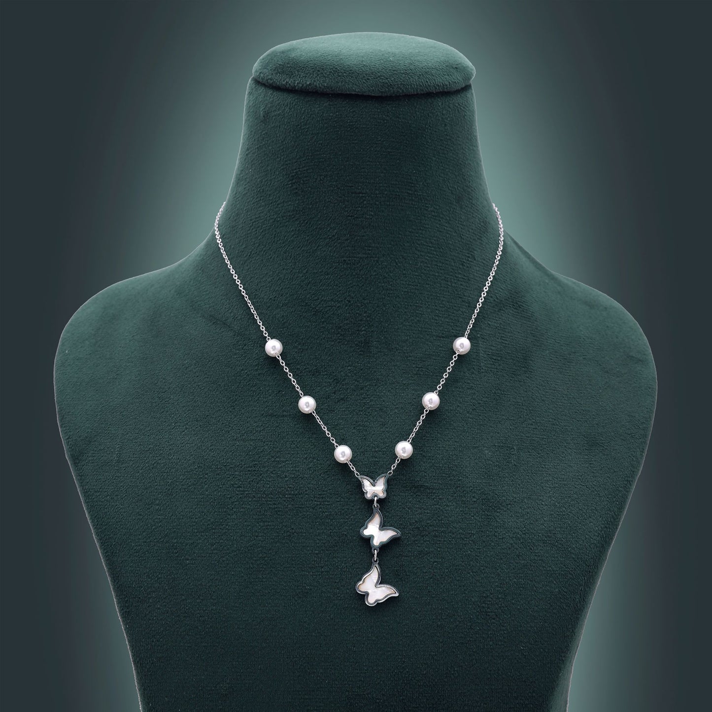 Silver Color Anti Tarnish Necklace with Premium Shine and Durability