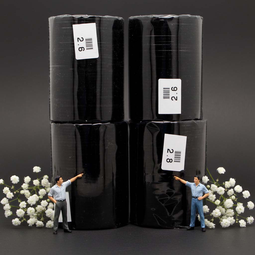 Black Color 4 Set Of Velvet Bangles Combo Size(2 Set Of 2.6, 2 Set Of 2.8)