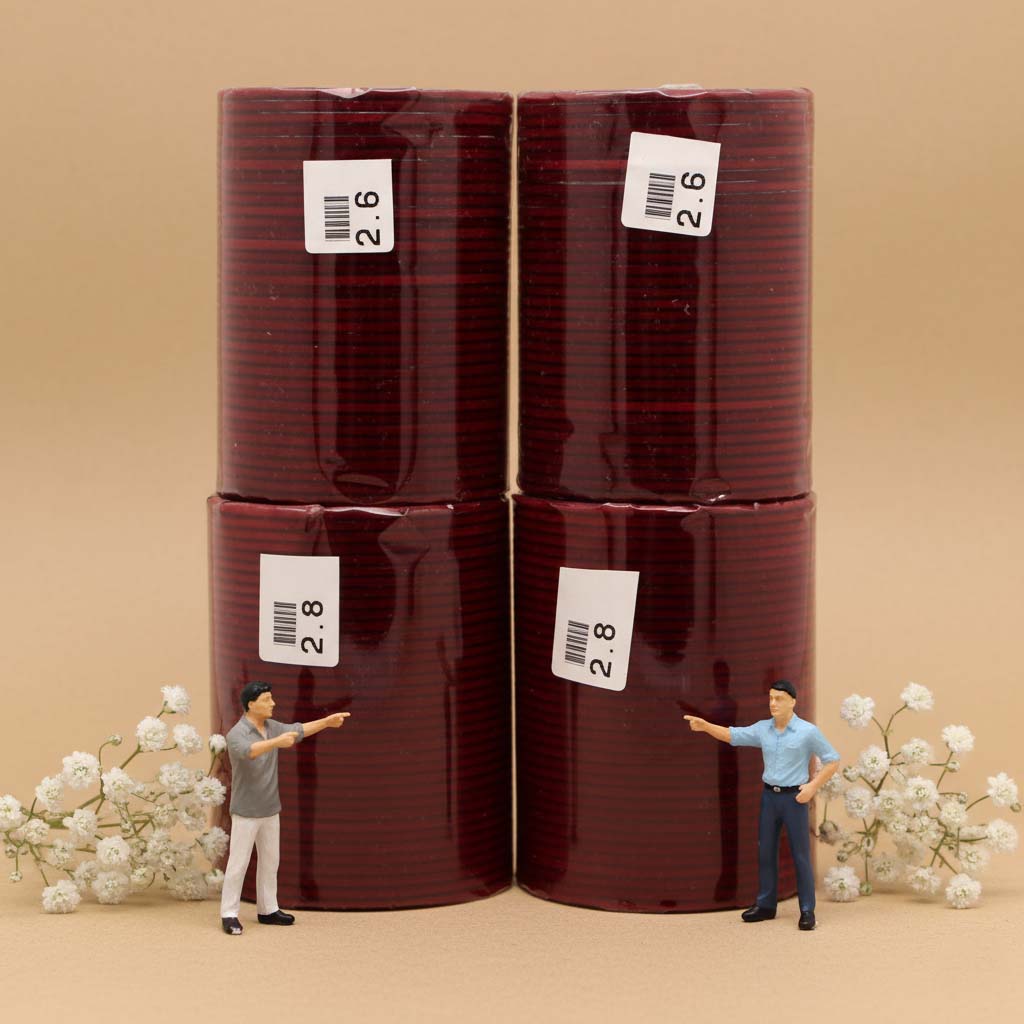 Maroon Color 4 Set Of Velvet Bangles Combo Size(2 Set Of 2.6, 2 Set Of 2.8)