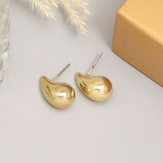 Elegant Gold Color 12 Pair Of Fashion Earrings Set For Women’S Jewelry Collection