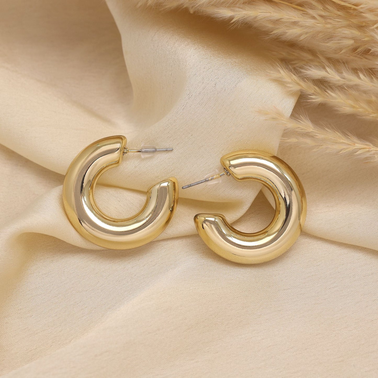 Beautiful Gold Color 12 Pair Of Fashion Earrings Crafted For Elegant Ethnic And Modern Outfits