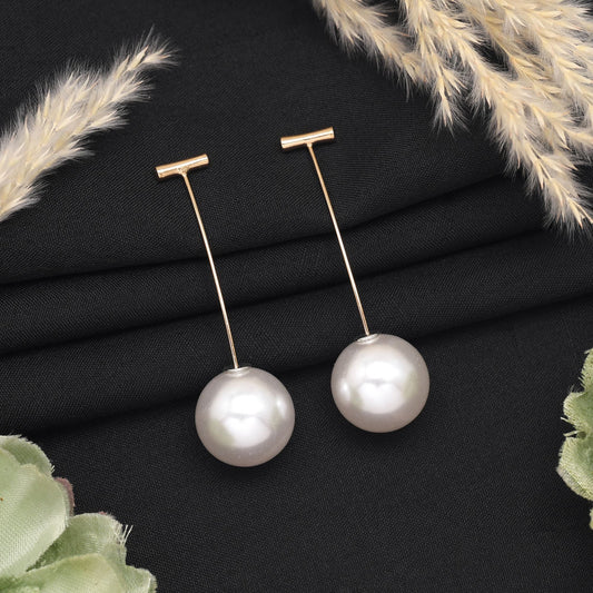 Graceful White Color 12 Pair Of Fashion Earrings Crafted With Elegant Handmade Artistic Detailing